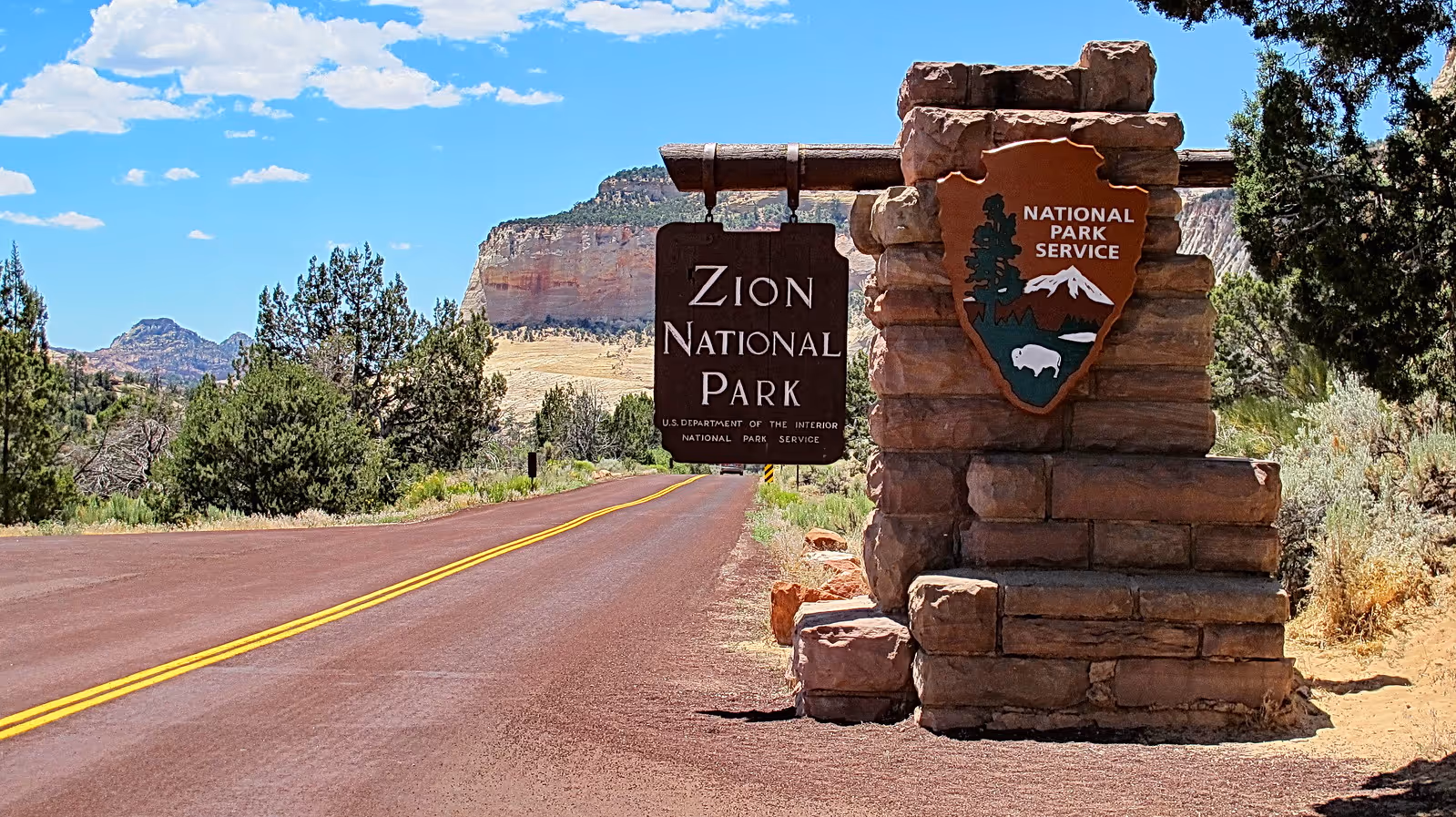 Zion East Entrance