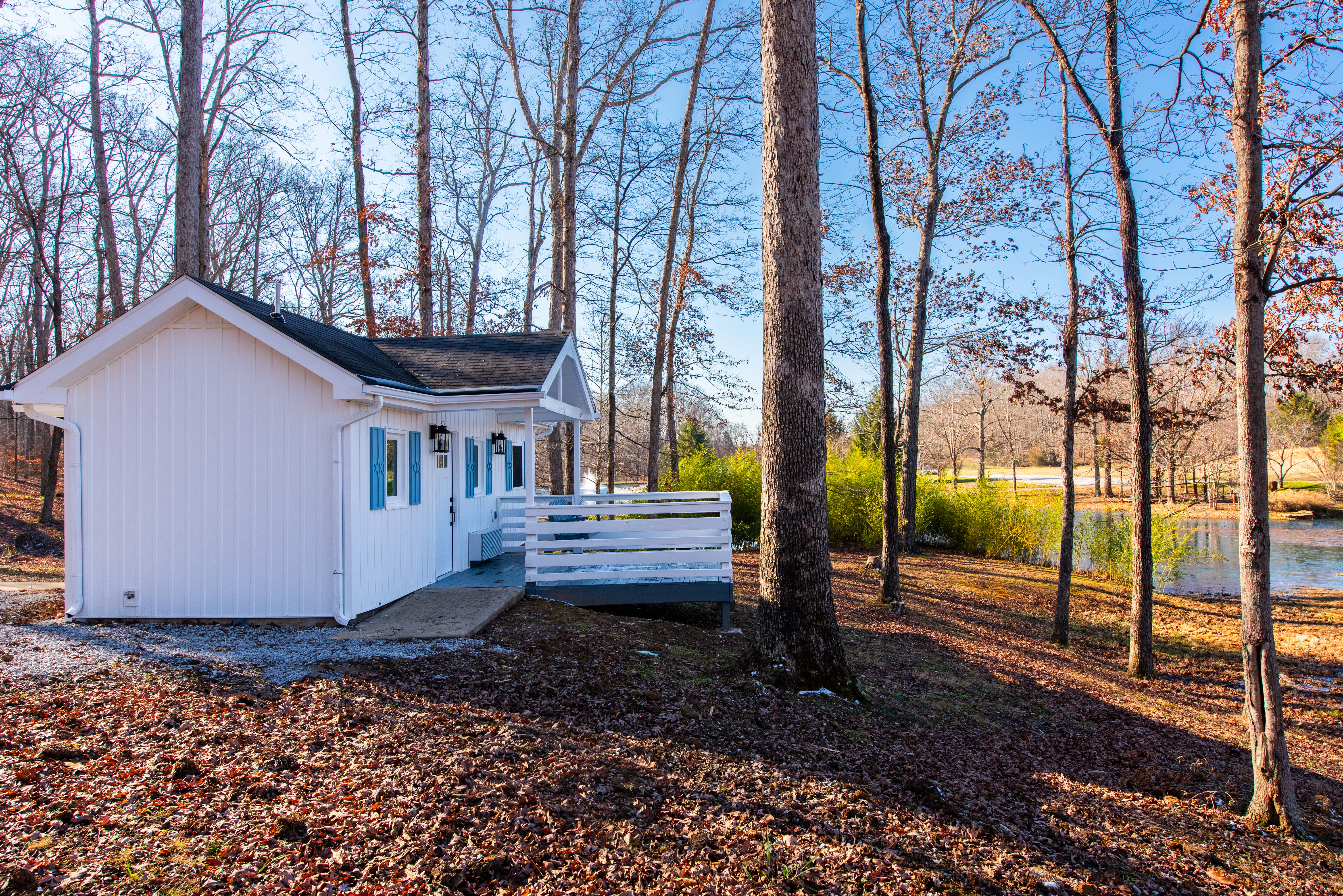 Stay at Our Lakeside Cottage for a Cozy Tiny House Getaway