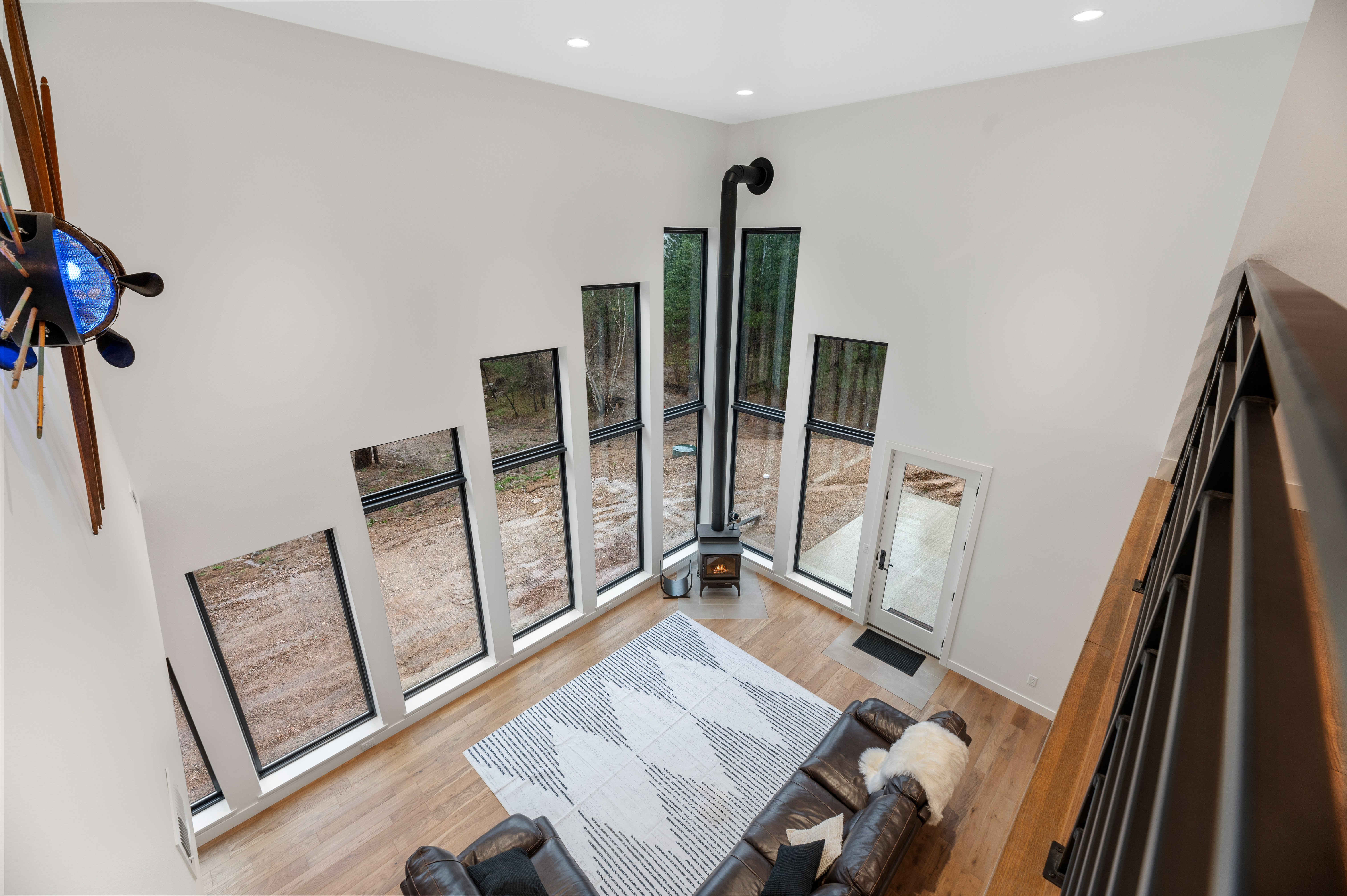 Interior view of 605 Cabin near Deadwood